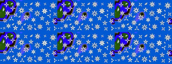 Renkli Bahar Teması eskiz kalıbı. Düz Çiçek Elementleri Tasarımı. Raster..