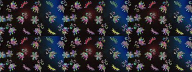 Kar tanesi arka planı. Raster illüstrasyonu. Raster Noel soyut renkli arkaplan ve düşen kar tanesi.