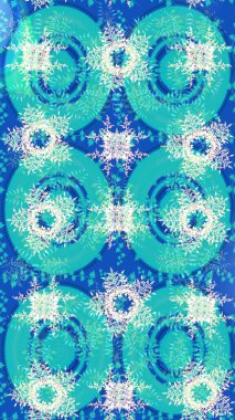 Raster suluboya çiçek deseni, narin çiçekler, mavi çiçekler, tebrik kartı şablonu. Raster Güzel kumaş deseni.