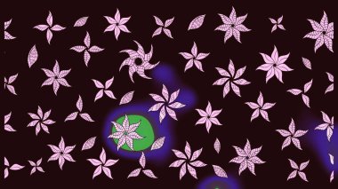 Kahverengi renkli çiçekler. Doodle tarzı. Tekstil ve kapak tasarımı için mükemmel. Elle çizilmiş sonbahar çiçeği deseni. Renkli kahverengi çizim deseni.