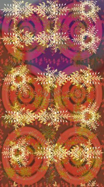 Karalama elementleri. Çizim çiçek deseni duvar kağıdı, web sitesi arka planı, ambalaj kağıdı, davetiye, broşür, afiş veya web sitesi için kullanılabilir. El çizimi Raster illüstrasyonu.