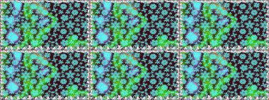 Raster Moda kumaş deseni. Çizgisiz desen. Şirin çiçekler..