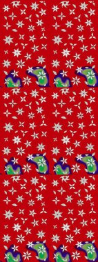 Kumaş, duvar kağıdı ve kağıt üzerine baskı yapmak için gelişen arka plan. Raster illüstrasyonu. Eski usul küçük çiçekli şirin bir eskiz deseni. Moda arka planında parlak buketler.