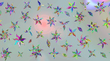 Üzerinde gelincikler ve vadi zambakları olan renkli çiçek desenli nakış deseni. Tekstil tasarımı için gri renkli geleneksel halk çiçekleri buketi.