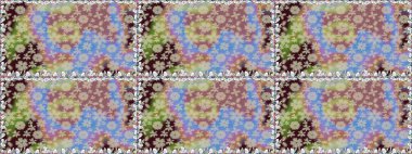 Kullanılabilir Tekstil, tebrik kartı, boyama kitabı, telefon durumda yazdırma için. Hint çiçek desenli madalyon desen. Raster kına dövme tarzı. Etnik Mandala süsleme.