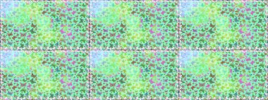 Renkli romantik kelebekler kusursuz desenli arka plan. Mavi ve nötr renklerin soyut arkaplanı. Dekoratif Raster çizimi. Elle çizilmiş kelebeklerle.