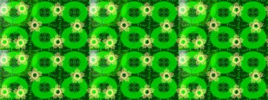 Eskiz kalıbı altın elementler. Altın şablon. Yeşil, nötr ve sarı renklerde Royal retro. Kart, duvar kağıdı, ambalaj ve tekstil için klasik tasarım. Raster illüstrasyonu. Çiçeksel klasik doku.