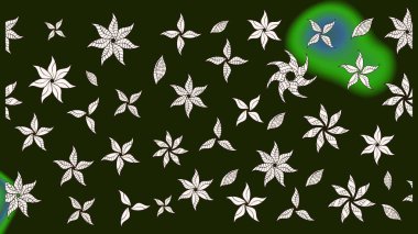 Dekorasyon ve tasarım için güzel bir desen. Moda baskısı. Çiçeğin suluboya çizimlerinin mükemmel deseni. Raster illüstrasyonu. Eski model. Suluboya çizim deseni.