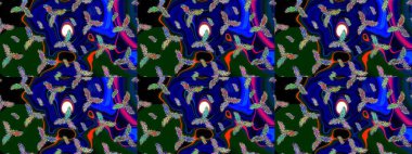 Raster resim. Kar tanesi simgesi, izole. Raster kış kar taneleri renkli arka plan üzerinde. Raster kar tanesi simgesi. Düz tasarım.