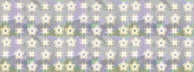 Raster illüstrasyonu. El çizimi. Çiçekli, yapraklı, çiçek desenli çizim..