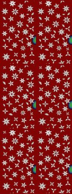 Raster illustration. Floral pattern. Flourish ornamental spring garden texture. Flower sketch background.