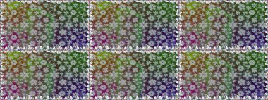 Ağaç dallı bahar çiçekleri ile desen, çiçek silueti ile gri renkler. Raster deseni.