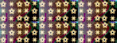 Renkli arka planda izole tatlı kar taneleri. Kahverengi, siyah ve gri kar taneli. Raster illüstrasyonu.