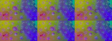 Eski usul küçük çiçekli şirin bir eskiz deseni. Raster illüstrasyonu. Kumaş, duvar kağıdı ve kağıt üzerine baskı yapmak için gelişen arka plan. Moda arka planında parlak buketler.