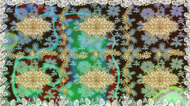 Tarafsız renklerde raster altın desen. Altın kar taneleri basit, pürüzsüz desen. Kış sembolü, Mutlu Noeller, Mutlu yıllar 2019. Soyut duvar kağıdı, ambalaj dekorasyonu.