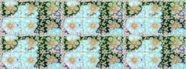 Tarafsız renklerde, altın elementlerle kusursuz klasik desen. Noel, kar tanesi, yeni yıl 2019.