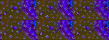 Güzel suluboya çiçekler, ilham verici çiçek desenli eskiz arkaplanı. Raster..