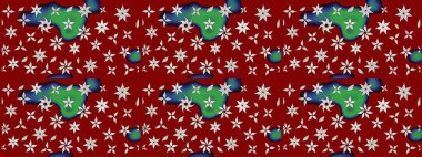 Eskiz arkaplan modeli. Raster - stok. Vadinin çiçekleri kırmızı renklerde. Suluboya, elle çizilmiş.