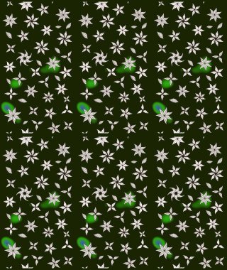 Güzel suluboya yaz çiçekleri deseni..