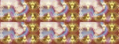 Raster illüstrasyonu. Kar taneli Noel arkaplanı. Raster Noel soyut renkli arka plan ve düşen kar tanesi. Kış soyut arkaplanı.