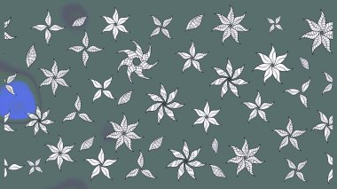 Çizim raster deseni. Çiçek arkaplan. Güzel kumaş deseni.