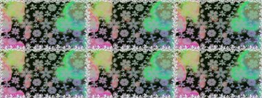 Raster deseni. Doğa. Çiçek arkaplan. - Gri ve nötr çiçekler. Çiçek kompozisyonu. Küçük çiçekte güzel bir desen var. Çiçek kolajı.