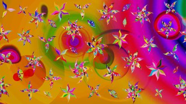 Sarı renkli çiçekler. Düz Çiçek Elementleri Tasarımı. Çiçekli eskiz çizimi. Renkli Yaz Teması çizim şablonu.