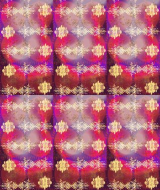 Raster Noel renkli arka plan ile düşen kar tanesi. Noel kar taneleri ile arka plan. Kış arka plan. Raster illüstrasyon.