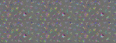 Bahar mevsimi. Raster güzel bir çiçek deseni çizmiş. Nazik romantik baskı. Tatil havası..