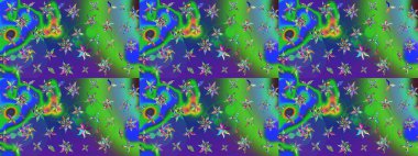 Süslü zentangle çizim dokusu, soyut çiçeklerle süslenmiş. Şekil verilmiş çiçeklerle eskiz deseni. Çiçek deseni duvar kağıdı, şablon dolguları ve web sayfası arkaplanı için kullanılabilir.