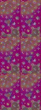 Tekstil veya kitap kapakları, imalat, duvar kağıtları, baskı, hediye paketi ve yapıştırma kitabı için çiçek eskizi geçmişi. Raster illüstrasyonu. Küçük ölçekli çiçeklerdeki basit sevimli desen.