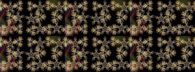 Robot resim. Küçük renkli çiçekler. Küçük çiçekte güzel bir desen. Moda baskıları için zarif bir şablon. Çiçekli bahar çiçekleri. Motley illüstrasyonu.