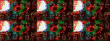 Çiçekli karalama şeklinde Raster çiçek deseni. Nazik, narin çiçek arkaplanı. Kahverengi renkte çiçekler.