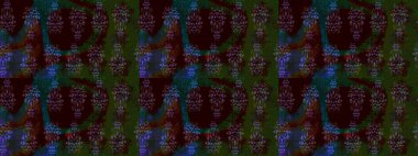 Moda baskıları için zarif bir şablon. Modern çiçek arkaplanı. Halk tarzı. Parlak renkli çiçekleri ve siyah yaprakları olan harika bir çiçek deseni..