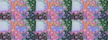 Ton halinde. Çiçeğin suluboya çizimlerinin mükemmel deseni. Suluboya desenli çiçek deseni. Moda baskısı. Dekorasyon ve tasarım için güzel desen.