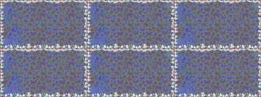 Raster illüstrasyonu. Kumaş, kağıt, ambalaj kâğıdı ve duvar kağıdı tasarımı için güzel bir arka plan. Renkli kelebeklerin kusursuz arka planı.