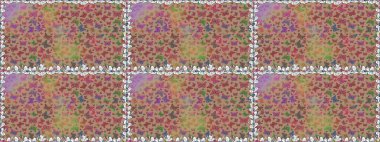 Renkli kelebekler. Web sayfası geçmişleri, duvar kağıtları, tekstil ve yüzey dokuları için mükemmel. Raster illüstrasyonu. Kusursuz desen.