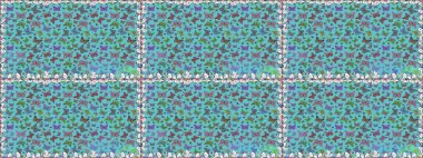 Kelebekler, mavi ve nötr renklerde kusursuz desenler çizerler. Web sayfası geçmişleri, duvar kağıtları, tekstil ve yüzey dokuları için mükemmel. Şirin Raster illüstrasyonu.