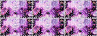 Düz Çiçek Elementleri Tasarımı. Güzel kumaş deseni. Renkli Bahar Temalı Kusursuz Arkaplan. Raster illüstrasyonunda kusursuz çiçek deseni.