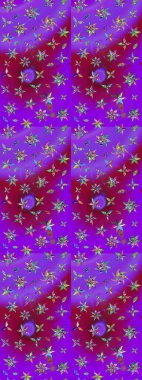 Karşılama ya da düğün geçmişi olarak kullanılabilir. Menekşe lale çiçekli Raster eskiz deseni. Doğal kozmetik ürünleri, parfüm, çiçekçi dükkanı için bahar ihalesi tasarımı. Paket kağıdı için en iyisi..