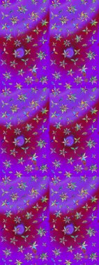 Karşılama ya da düğün geçmişi olarak kullanılabilir. Menekşe lale çiçekli Raster eskiz deseni. Doğal kozmetik ürünleri, parfüm, çiçekçi dükkanı için bahar ihalesi tasarımı. Paket kağıdı için en iyisi..