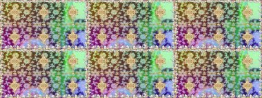 Geleneksel oryantasyon süsü. Kusursuz klasik raster nötr ve altın desenli. Klasik vintage arkaplan.