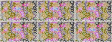 Kart, duvar kağıdı, ambalaj ve tekstil için klasik tasarım. Gri renkli Royal retro. Klasik çiçek dokusu. Altın şablon. Kusursuz desenli altın elementler. Raster illüstrasyonu.