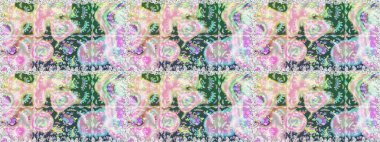 Kusursuz. Küçük renkli çiçekler. Çiçekli yaz çiçekleri. Motley illüstrasyonu. Moda baskıları için zarif bir şablon. Küçük çiçekte şirin desenler.