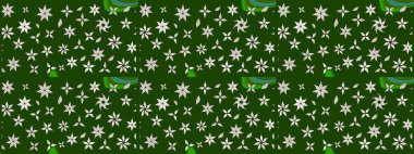 Raster. Yeşil ve nötr renkte güzel çiçekli eskiz deseni, suluboya çiçek deseni, duvar kağıdı, kart veya kumaş için fayanslı.