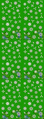 Eski usul küçük çiçekli şirin bir eskiz deseni. Raster illüstrasyonu. Moda arka planında parlak buketler. Kumaş, duvar kâğıdı ve kağıda yazdırmak için gelişen arkaplan.