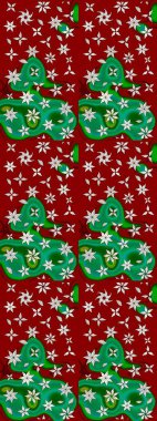 Raster illüstrasyonu. Çiçekli yumuşak bir eskiz şekli. Raster çiçekleri klasik tarzda çizilmiş. Kibarca, bahar çiçekleri kırmızı renklerde.