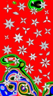 Dekorasyon ve tasarım için güzel bir desen. Suluboya desenli çiçek deseni. Ton halinde. Çiçeğin suluboya çizimlerinin mükemmel deseni. Moda yazdırma.