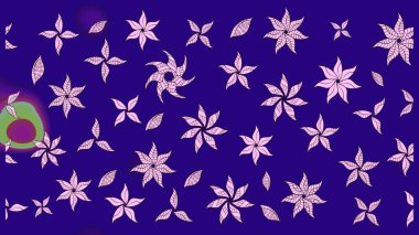 Klasik çiçek desenli. Yumuşak pamuk tasarımı. Yumuşak fayans. Raster 'ın taze dokusu. Paketleme, tekstil, duvar kağıdı için çiçek arkaplanı.