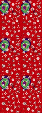 Arkaplan dokusu, duvar kağıdı, kırmızı ve nötr renklerde çiçek teması. Kabile sanatı boho baskısı, klasik çiçek arkaplanı. Soyut etnik raster çizim kalıbı.